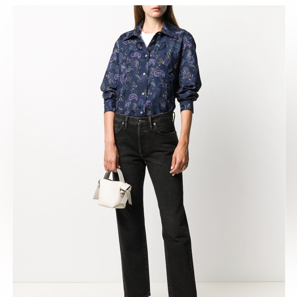 ACNE STUDIOS paisley shirt size S - Picture 1 of 8